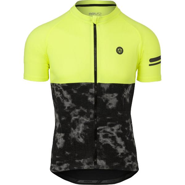 Duo Fietsshirt Essential Heren - Geel - XL