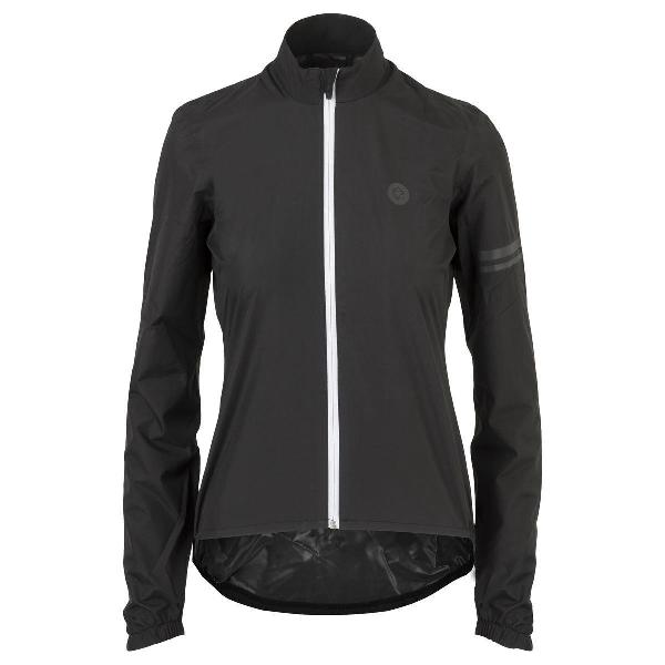 AGU Fiets Regenjack Essential Dames - Zwart - XS