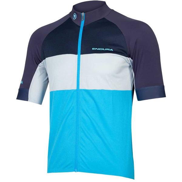 Endura FS260-Pro II Jersey Met Korte Mouwen Heren - Navy - M