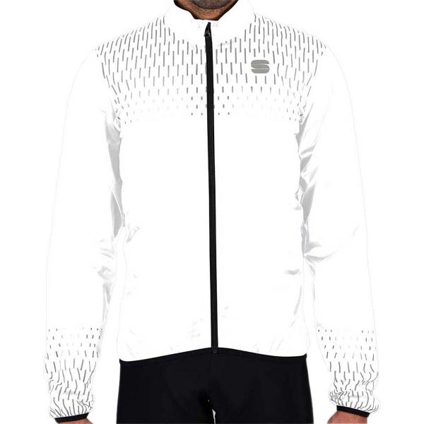 Sportful Fietsjack Heren Wit - REFLEX JACKET WHITE - 2XL