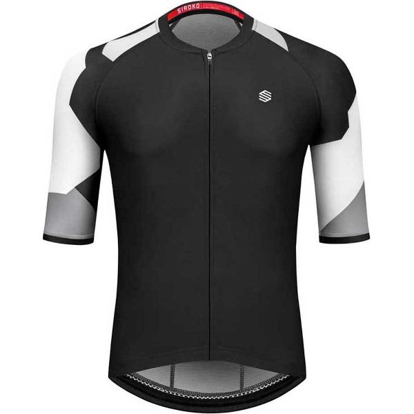 Siroko M2 Yorkshire Korte Mouwen Fietsshirt Zwart M Man