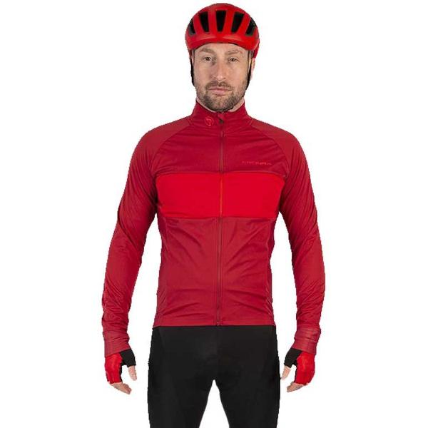 Endura Fs260-pro Jetstream Ii Jersey Met Lange Mouwen Rood M Man