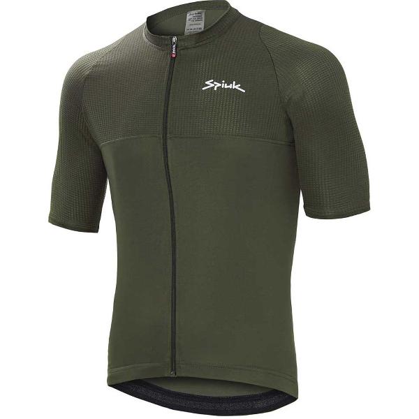 Spiuk Anatomic Jersey Met Korte Mouwen Groen 2XL Man