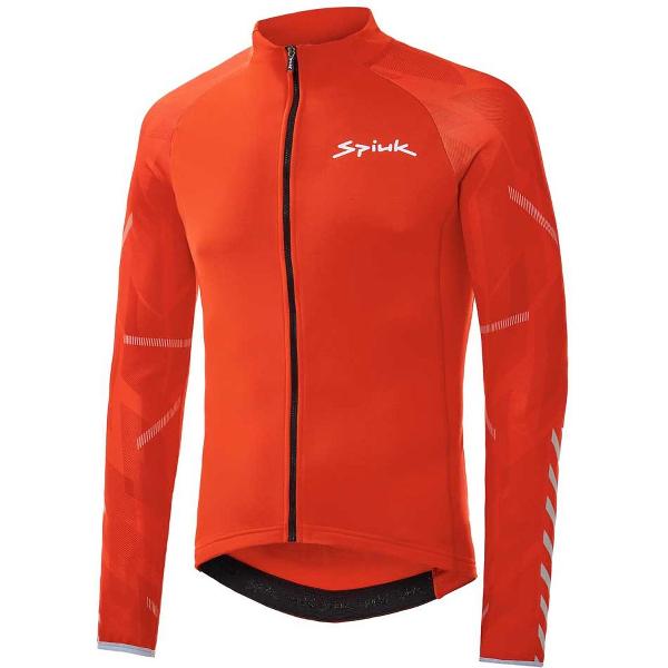 Spiuk Top Ten Lange Mouwen Fietsshirt Rood M Man