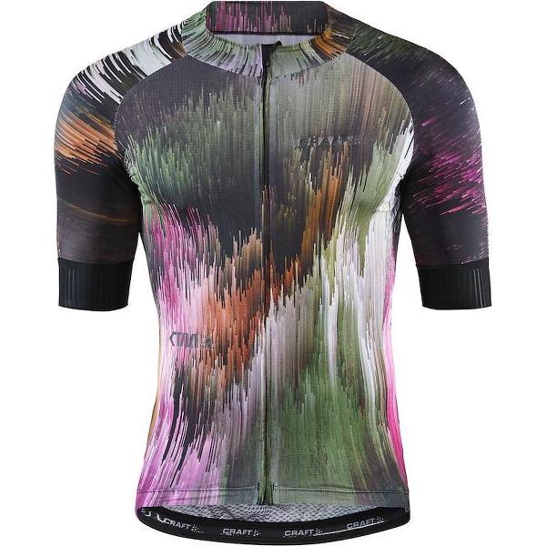 Craft Ctm Aerolight Fietsshirt Heren - Multi/Black - Maat XXL