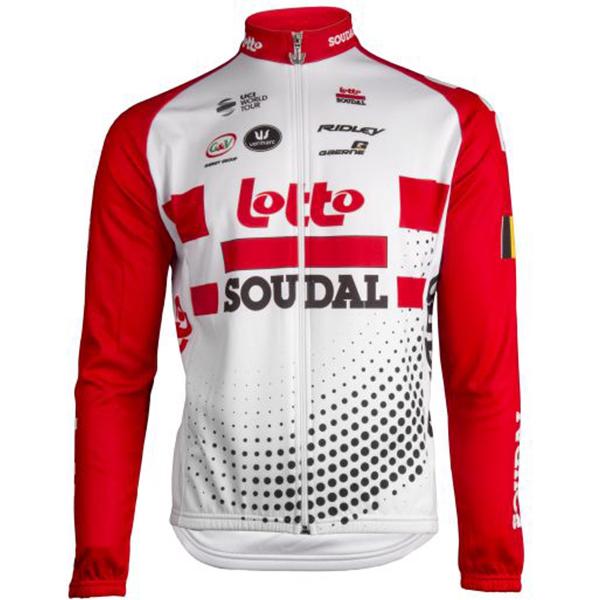 Kids Lotto Soudal 19 Vermarc Trui Lange Mouw Maat 140