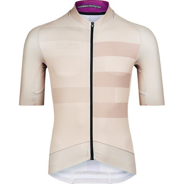 BIORACER Fietsshirt Heren - Fietskledij Slice Epic - Wielrennen - Beige M