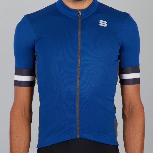 Sportful Kite Fietsshirt Heren - Blauw - Maat XL