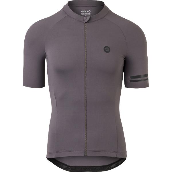 AGU Solid Fietsshirt II Trend Heren - Grijs - M