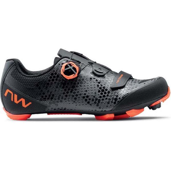 NORTHWAVE Razer 2 MTB-Schoenen - Anthracite / Orange - Heren - EU 45