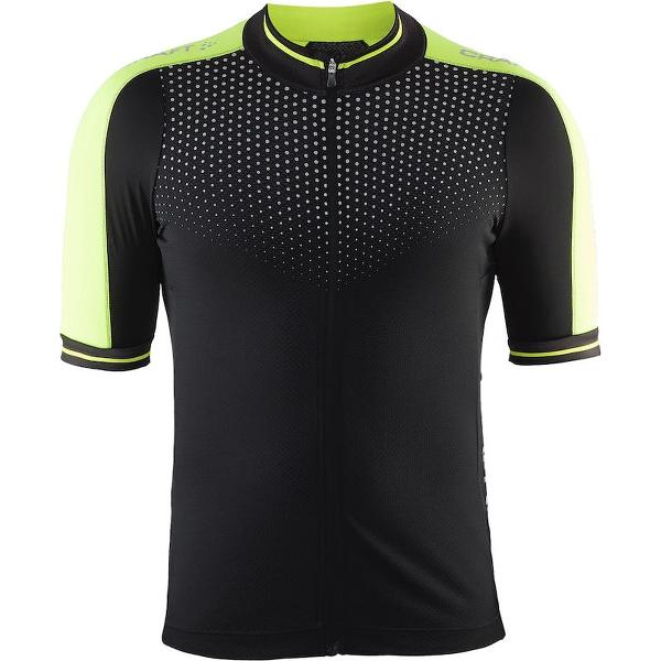 Craft - Glow Jersey M - Fietsshirt - Mannen - Zwart - Maat XS