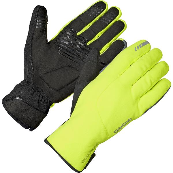 GripGrab - Polaris 2 Waterproof Winter Fietshandschoenen PrimaLoft - Geel Hi-Vis - Unisex - Maat XXL