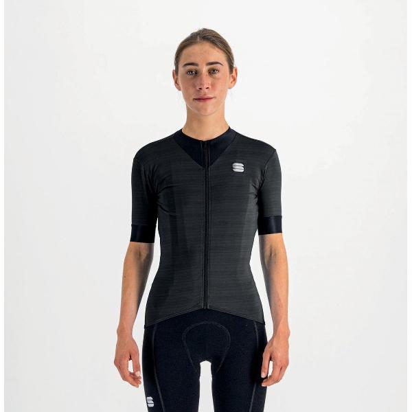 Sportful Kelly Fietsshirt - Maat XXL - Vrouwen - zwart