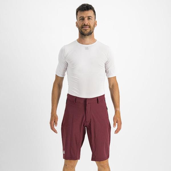 Sportful GIARA OVERshort Red Wine - Mannen - maat L