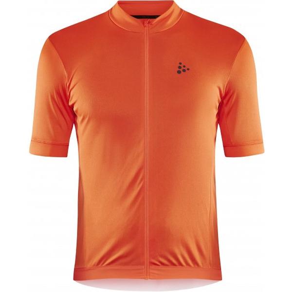 Craft - CORE Essence Jersey Regular Fit - Fietsshirt - Heren - Neon Oranje - Maat M