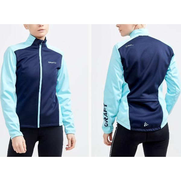 Craft - Core Bike SubZ Jacket - Fiets jacket - Blauw - Dames - Maat M