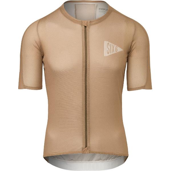 AGU High Summer Fietsshirt IV SIX6 Heren - Bruin - L