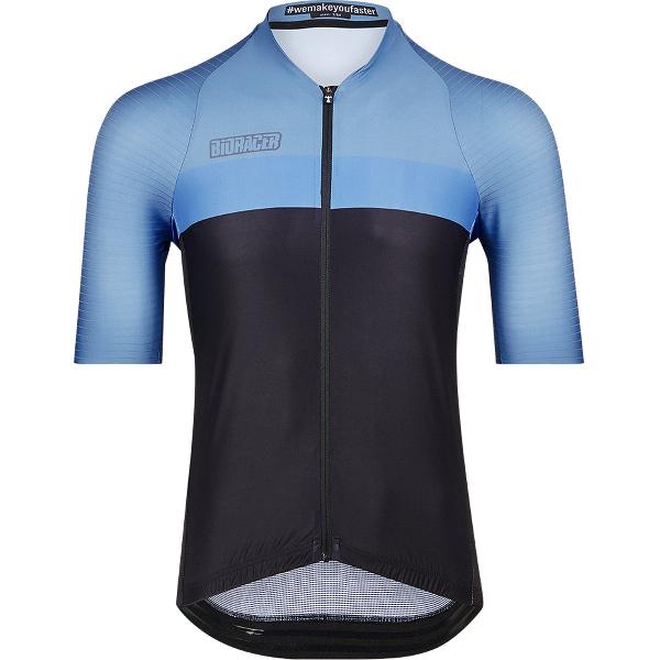 BIORACER Fietsshirt Heren - Fietskledij Icon Kleurblok - Wielrennen - Blauw XL