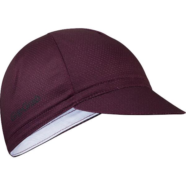 GripGrab - Lightweight Zomer Fietspet Mesh Cycling Cap Retro Fietsmuts - Donker Rood - Unisex - Maat M/L