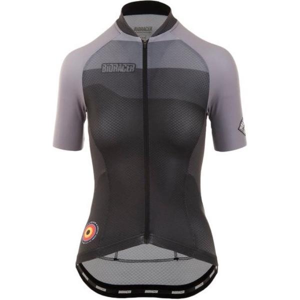 Bioracer Sprinter Jersey Women Coldblack Light Grey Shade Maat XXL