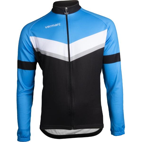 Fietsshirt Vermarc Puntino Esl Truien Lm Lr X20 XL Zwart/Blauw