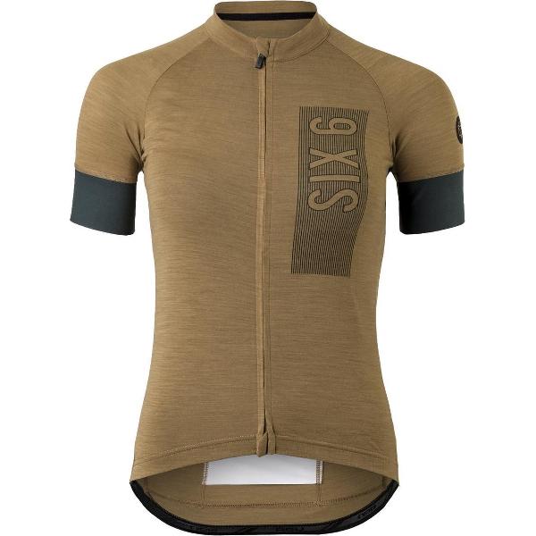 AGU Solid Merino Fietsshirt II SIX6 Dames - Bruin - XL