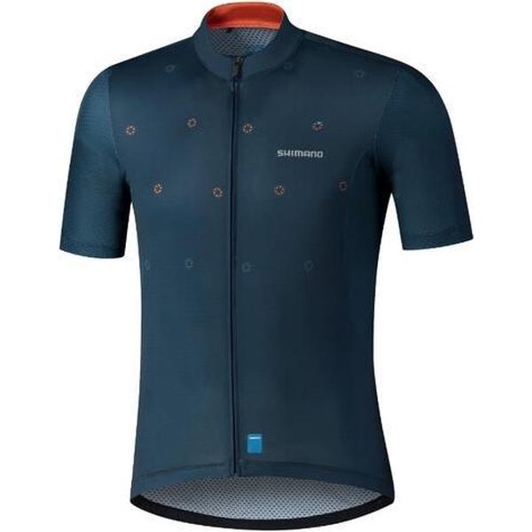 Shimano Shirt Aerolite Navy Heren-L