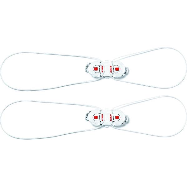 SIDI Draaisluiting Unisex Wit - Double Tecno 3 Push: 1 Pair (99) White - one size