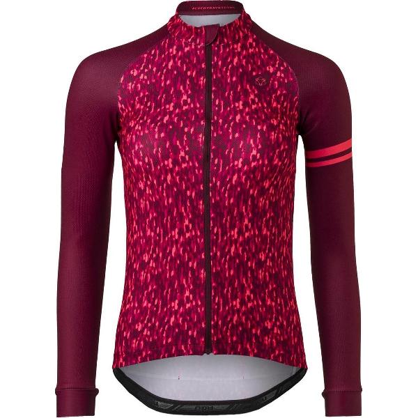 AGU Melange Fietsshirt Lange Mouwen Essential Dames - Roze - M