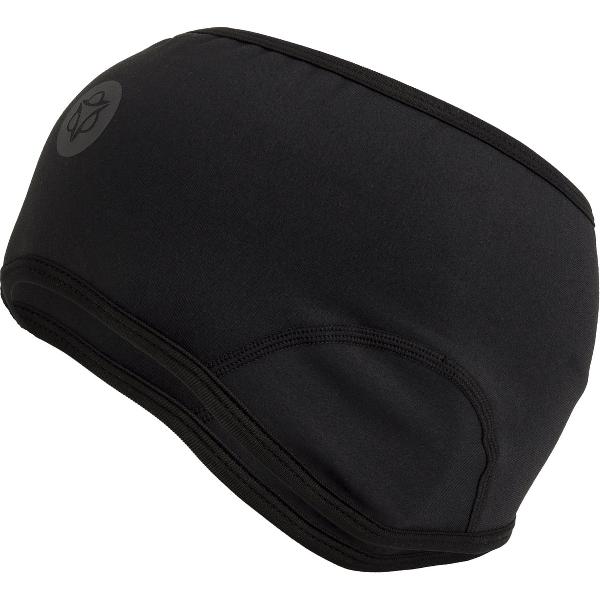 AGU Softshell Hoofdband II - Zwart - S/M - Fietsmuts - Winddicht