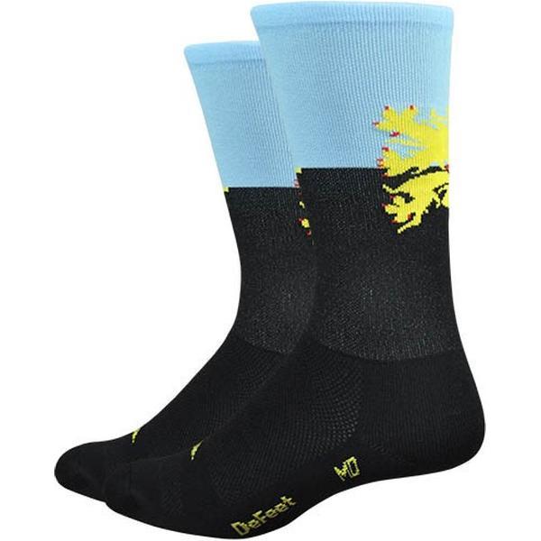 Defeet Aireator High Top Fietssok Lions Roar