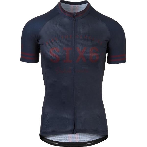 AGU Fietsshirt Heren Six6 - Blauw - S