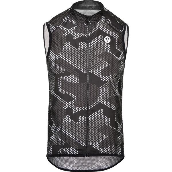 AGU Hexa Camo Body Trend Heren - Zwart - XL