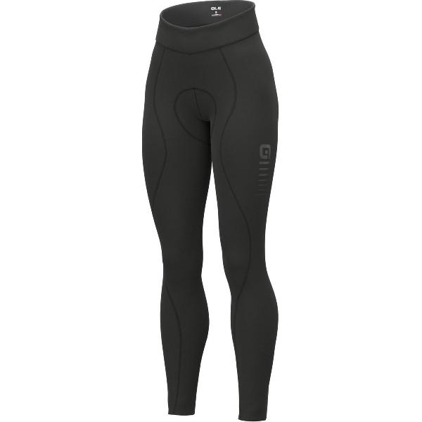 Ale Dames Fietstights Solid Essential - Zwart - XXL