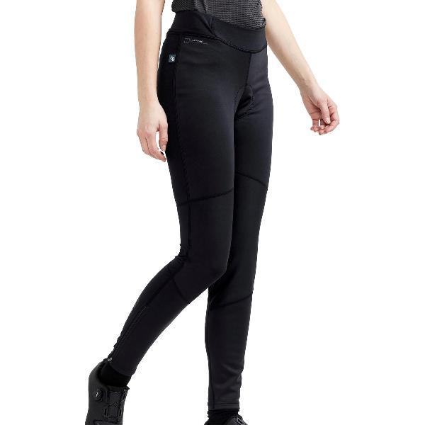 Craft Fietsbroek lang zonder bretels Dames Zwart - CORE BIKE SUBZ WIND TIGHTS W BLACK BLACK-L