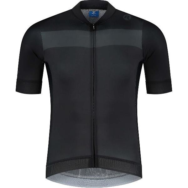 Rogelli Prime Fietsshirt - Korte Mouwen - Heren - Zwart, Grijs - Maat L