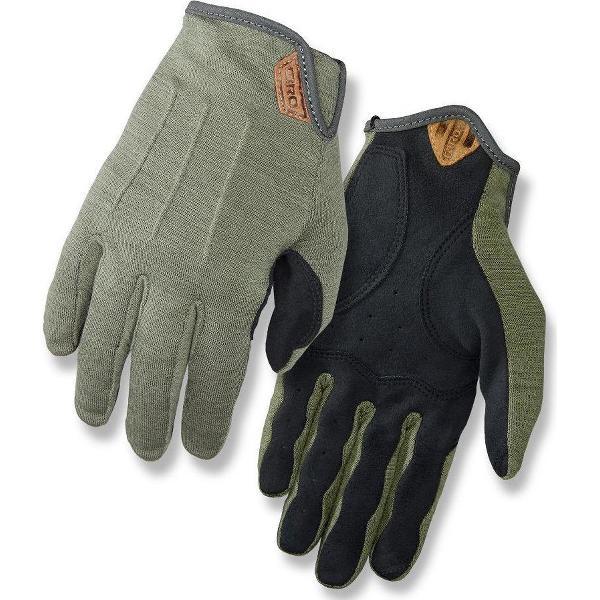 Giro D'Wool Handschoenen Heren, olijf/zwart Handschoenmaat L