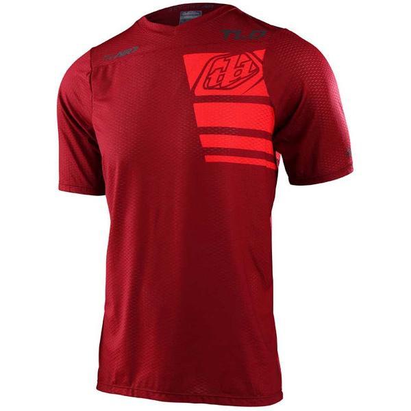 Troy Lee Designs Skyline Air Enduro-trui Met Korte Mouwen Rood L Man