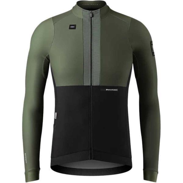 Gobik Hyder Blend Jersey Met Lange Mouwen Groen,Zwart S Man