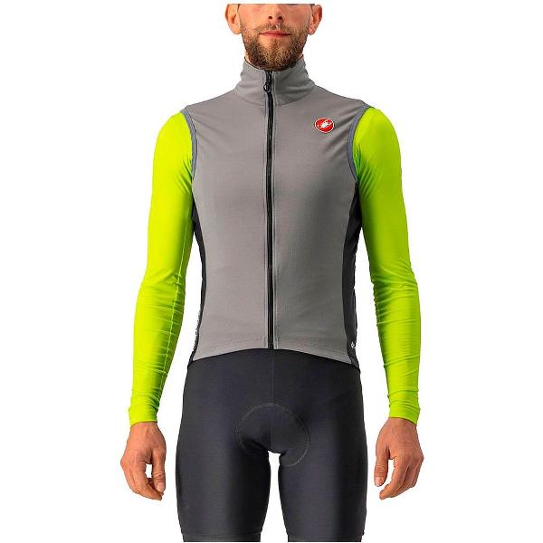 Castelli PERFETTO RoS 2 VEST NICKEL GRAY - Mannen - maat S