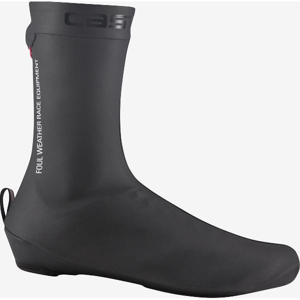 Castelli Fietsoverschoenen Unisex Zwart - PIOGGIA 4 SHOECOVER BLACK - XL 45/46