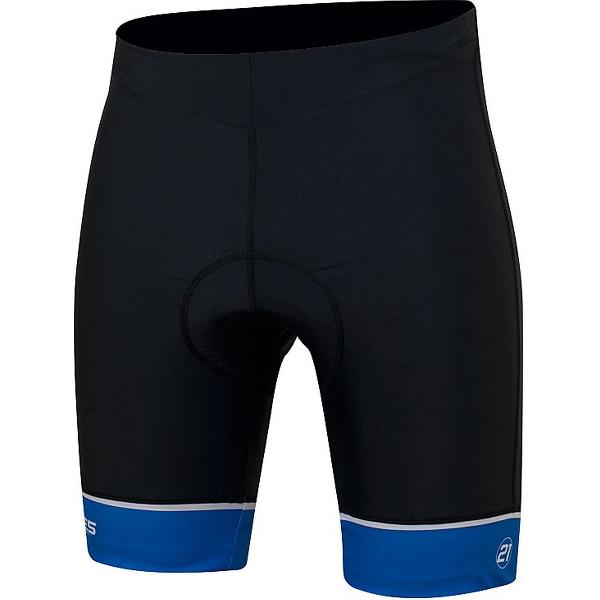 Fietsbroek dames zonder bretels K Lucky blauw-XS