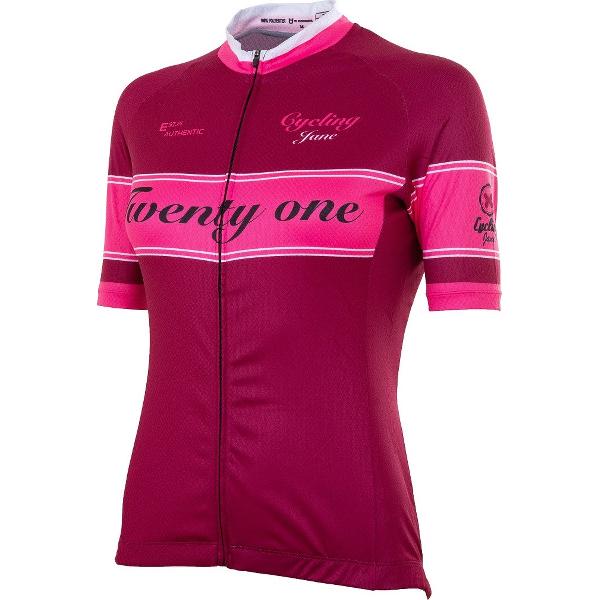 21Virages fietsshirt korte mouwen dames Michelle Boredeaux Roze - M