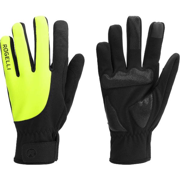 Rogelli Core II Fietshandschoenen Winter - Heren - Winddicht - Fluor Geel - Maat M