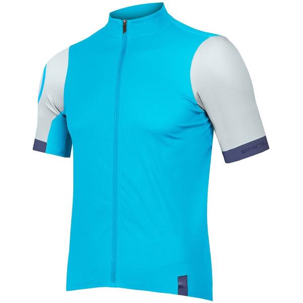 Endura Fs260 Jersey Met Korte Mouwen Blauw M Man