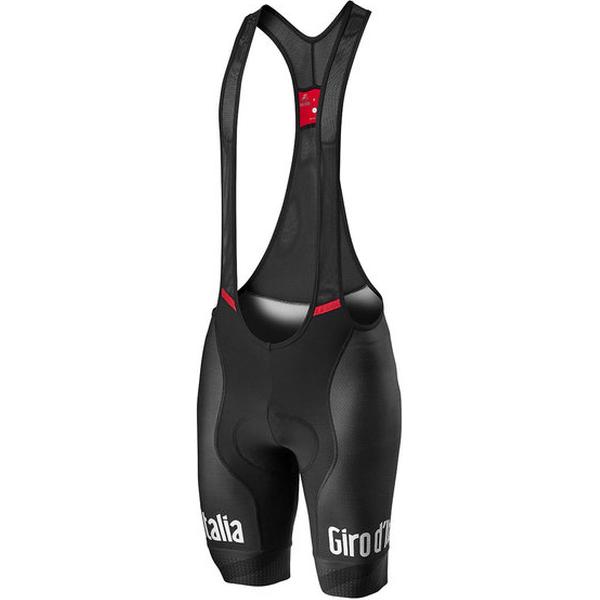 Castelli Giro d'Italia Fietsbroek kort met bretels - koersbroek Heren Zwart - Giro Competizione Bibshort-Nero - 3XL