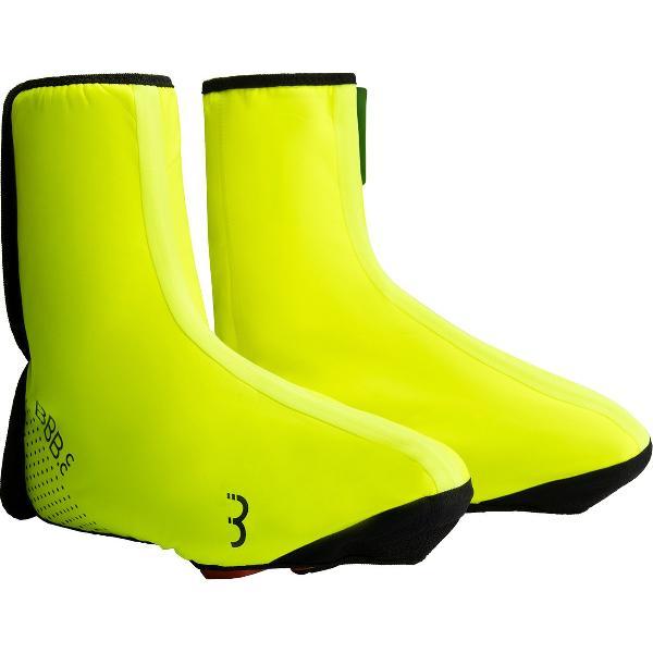 BBB Cycling MultiFlex Overschoenen Wielrennen, MTB en Casual Schoenen - 5 tot 15 Cº - Overschoenen Waterdicht - Neon Geel - Maat 39/43 - BWS-27HV