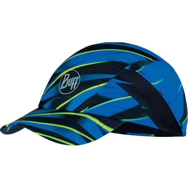 BUFF® Pro Run Cap R-Focus Blue - Pet - Zonbescher