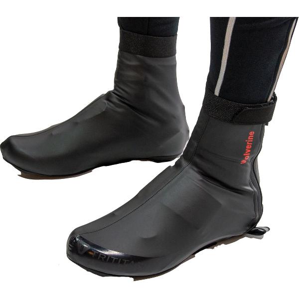 TriTiTan Wolverine water/windproof Cycling Shoe Covers with brushed inside - Fiets Overschoenen - XL