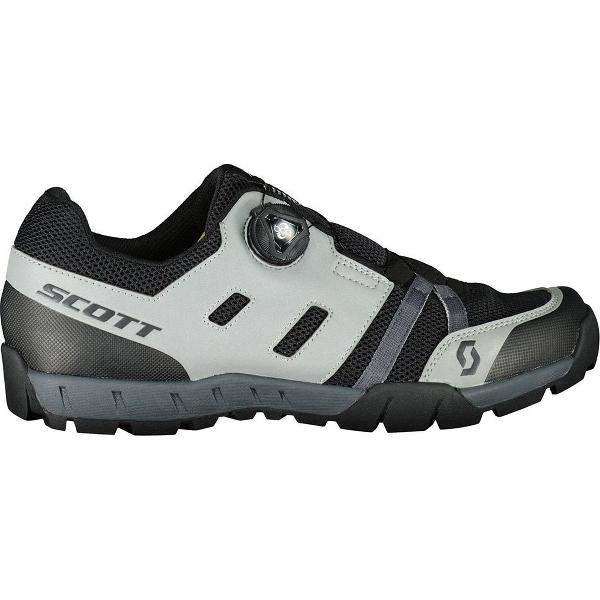 Scott Sport Crus-R BOA Reflective MTB-schoenen - Reflective Grey / Black - Heren - EU 48